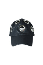 Load image into Gallery viewer, THREESIX9INE EYELETS CAP / BLACK